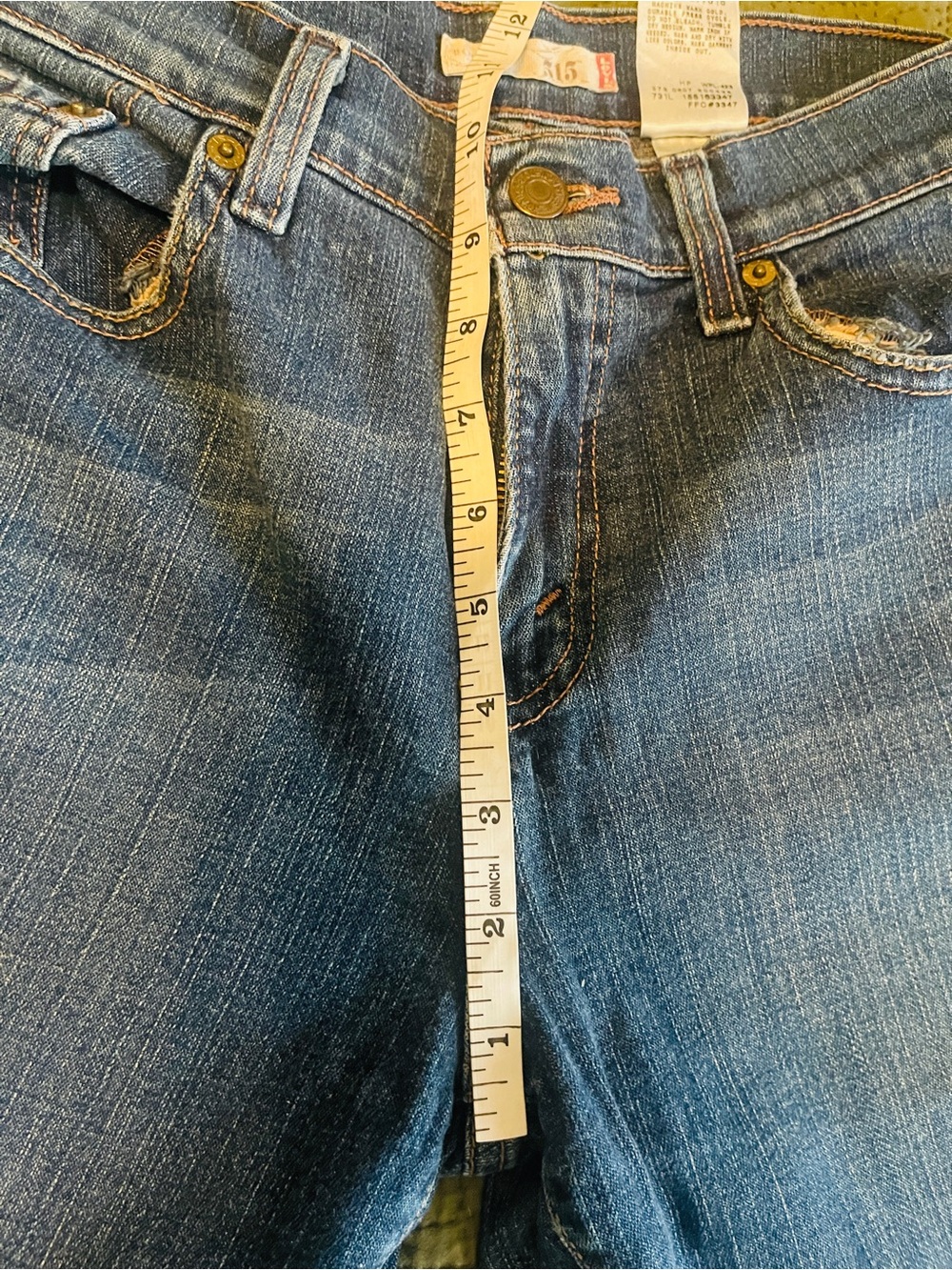 Levi’s 515 Bootcut Jeans | Women’s 8 Medium | Soft Broken-In Stretch Denim - Picture 5 of 11